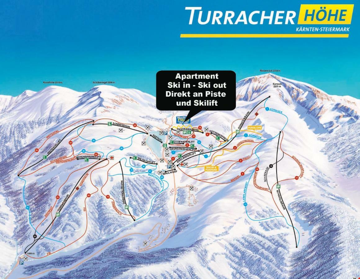 Apartment Ski In - Ski Out Turracher Höhe Kültér fotó